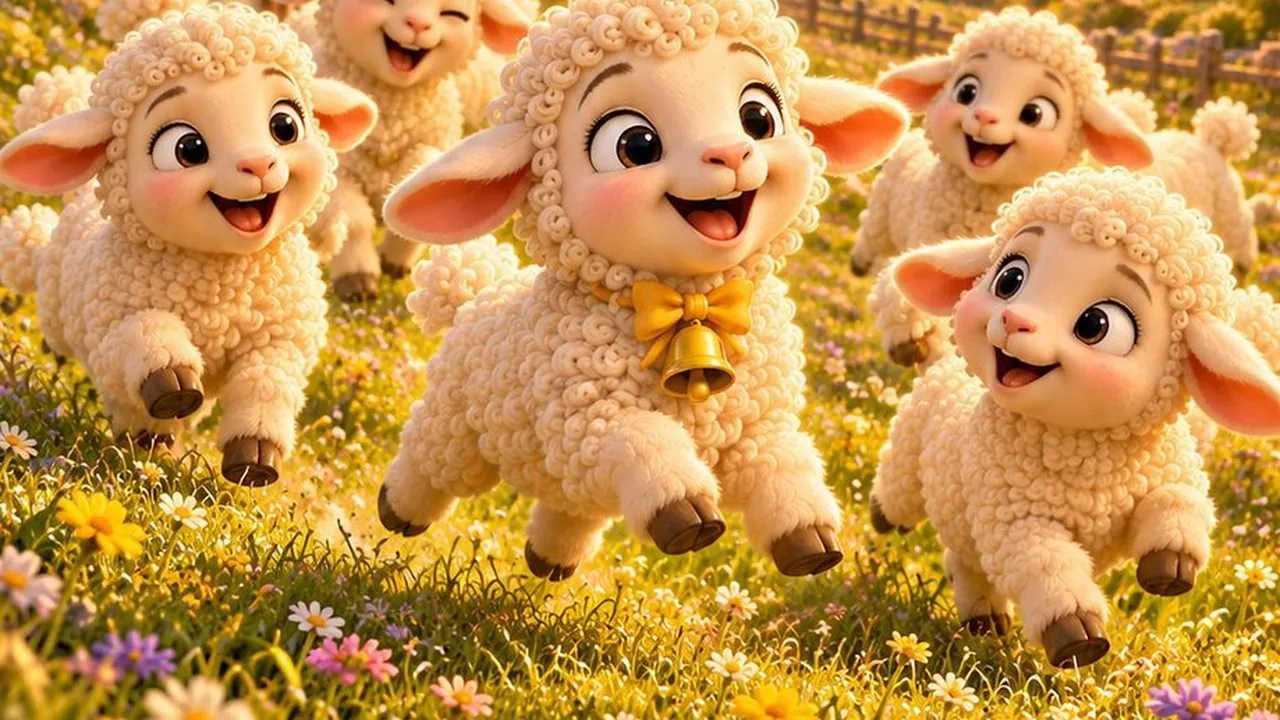Lumi joue avec ses amies dans le pré